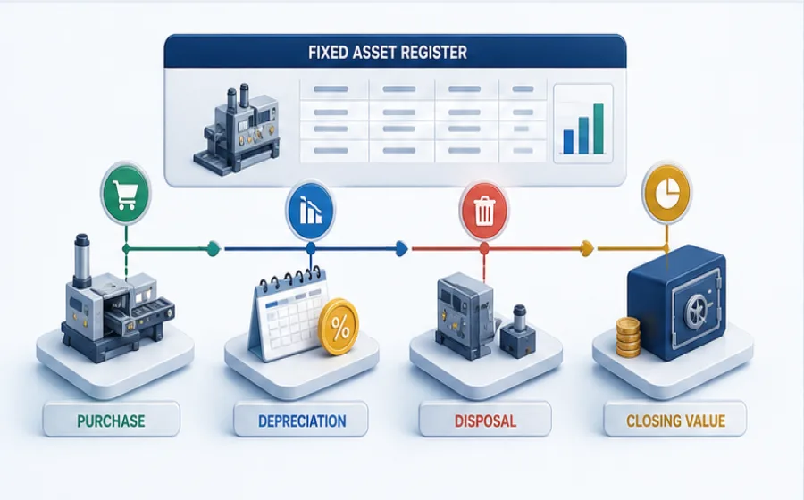 Fixed Asset Register and Depreciation Schedule Guide