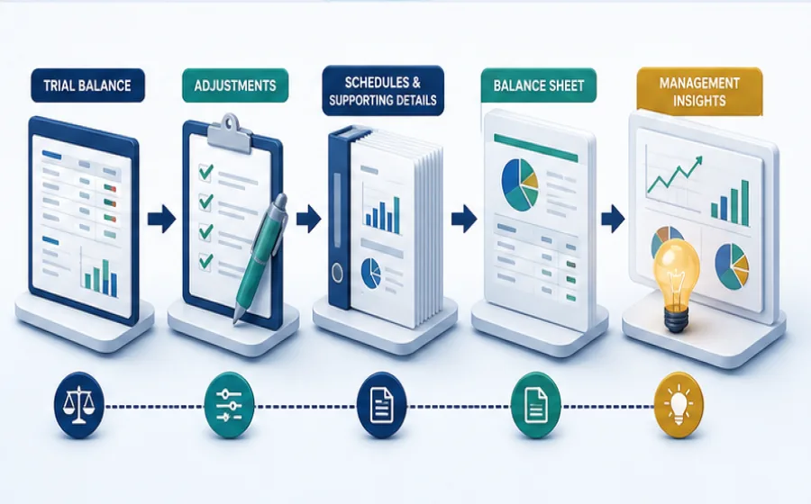 Year-End Balance Sheet Close Checklist