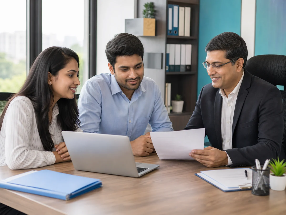 Indian founders consulting a professional for Private Limited Company registration