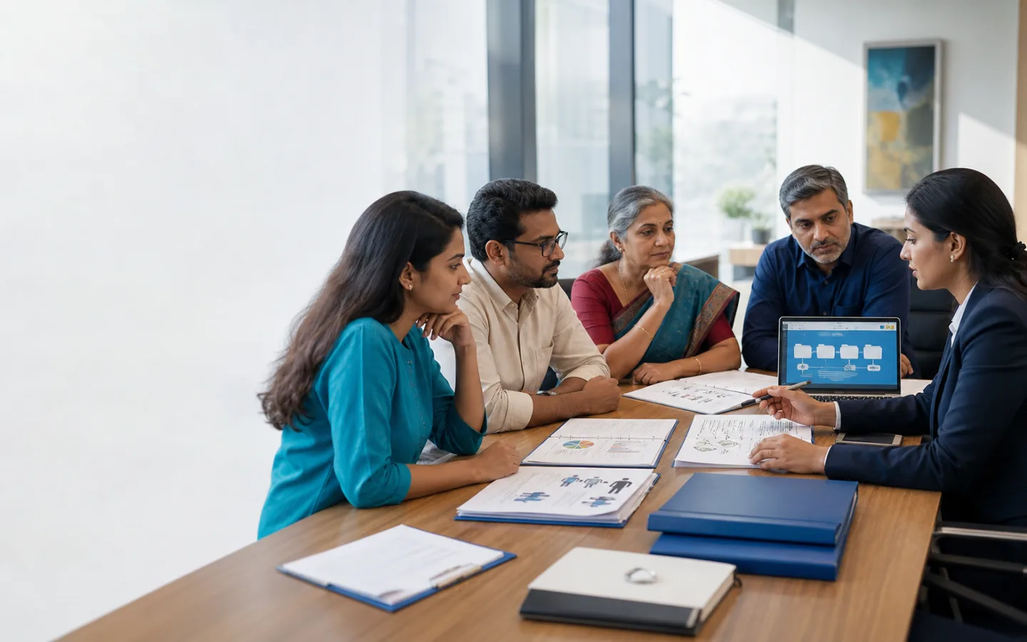 Indian nonprofit founders reviewing Section 8 company governance and incorporation documents